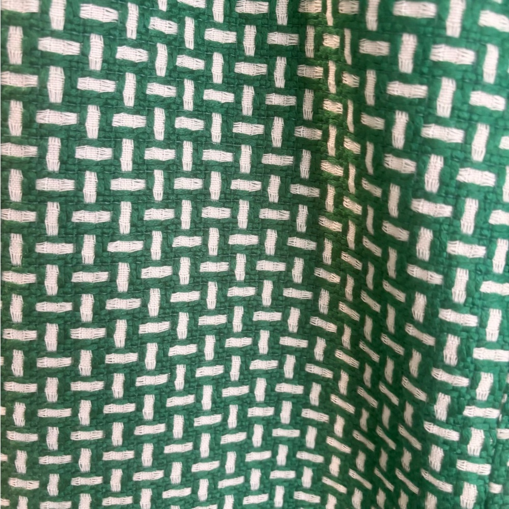 Talbots Green Geometric Pencil Skirt - Picture 6 of 8